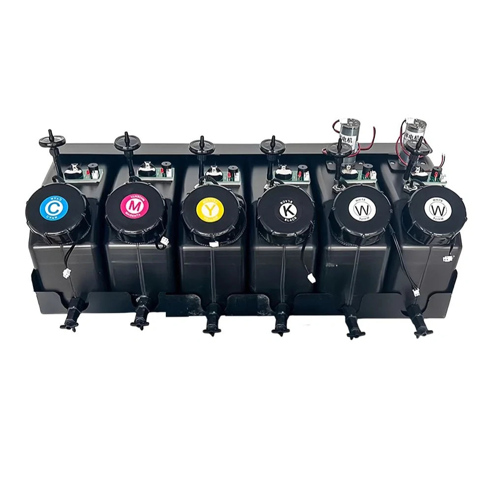 UV Flatbed 6-Color Continuous Ink Cartridge Inkjet Printer