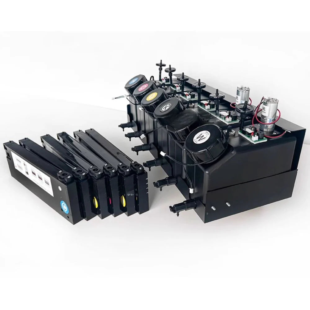 UV Flatbed 6-Color Continuous Ink Cartridge Inkjet Printer