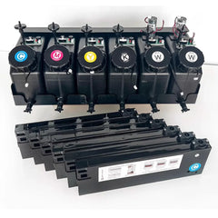 UV Flatbed 6-Color Continuous Ink Cartridge Inkjet Printer