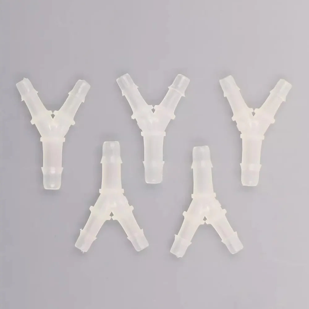 Y-Type 3-Way Ink Tube Connector Φ6 yellow